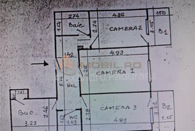 Apartament cu 3 camere decomandat în Gară - 1