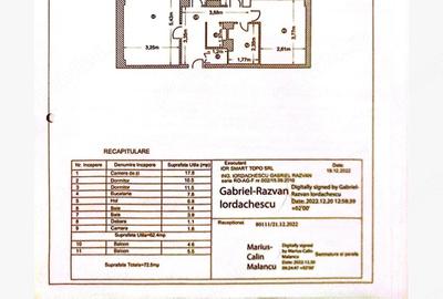 Apartament cu 3 camere decomandat în Exercițiu - 2