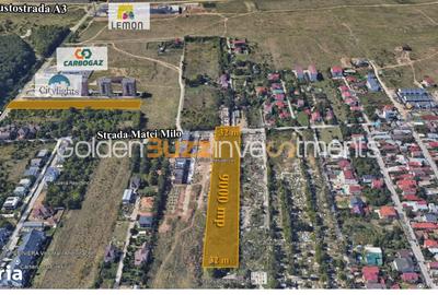 Teren de 9000 mp, în Central