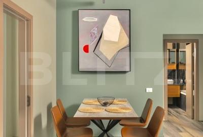 Apartament cu 3 camere semidecomandat, mobilat în Central - 2