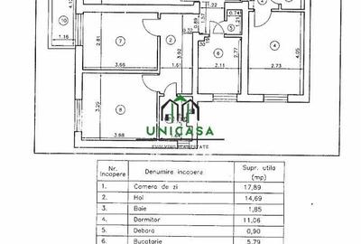 Apartament cu 4 camere decomandat în Nord
