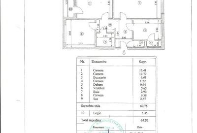 Apartament cu 3 camere decomandat, mobilat în Drumul Taberei