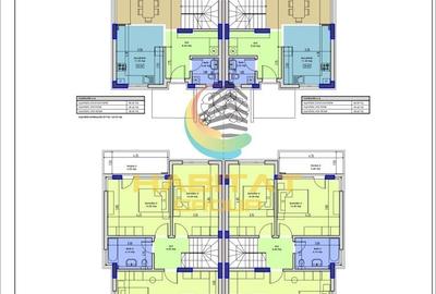 Duplex cu 4 camere cu Canalizare în Est - 9