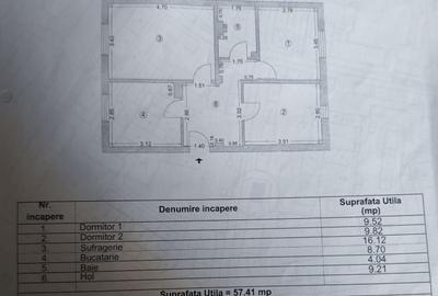 Apartament cu 3 camere decomandat, mobilat în Inel II - 1