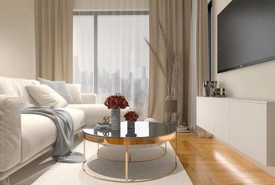 Apartament cu 2 camere nedecomandat în Central
