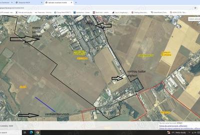 Teren de 8450 mp, în Jilava