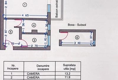 Apartament cu 2 camere semidecomandat în Km 4