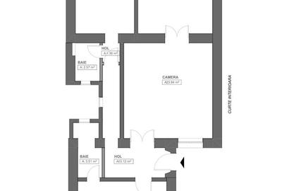 Apartament cu 4 camere circular în Central - 14