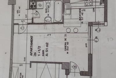 Apartament cu 2 camere semidecomandat, mobilat în Central - 6