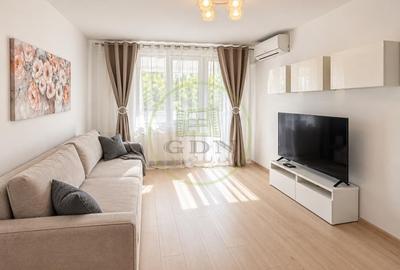 Apartament cu 2 camere semidecomandat, mobilat în Fundeni