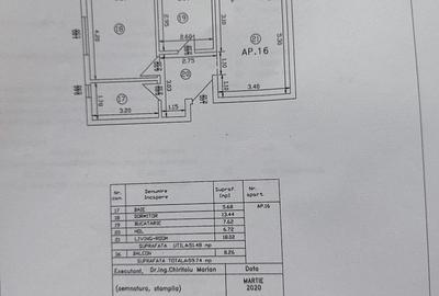 Apartament cu 2 camere decomandat în Fundeni