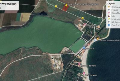 Teren Construcții intravilan de 500 mp, în 23 August - 6