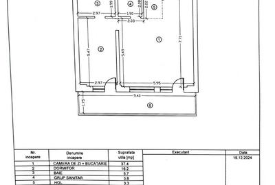 Apartament cu 2 camere în Central - 9