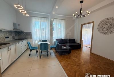 Apartament cu 3 camere semidecomandat, mobilat în Grigorescu