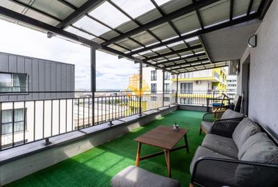 Apartament cu 2 camere semidecomandat, mobilat în Europa