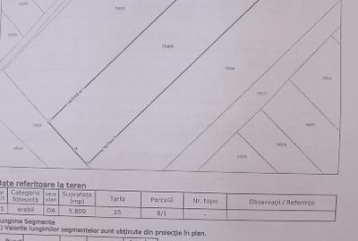 Teren Construcții intravilan de 5800 mp, în Chinteni