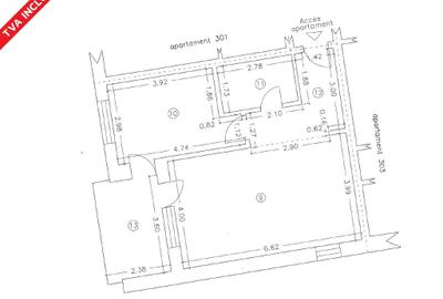 Apartament cu 2 camere în Faleza Nord