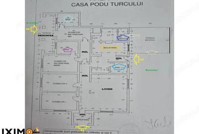 Casă cu 7 camere cu Canalizare în Podu Turcului - 3