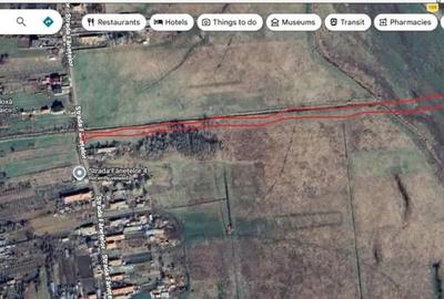 Teren de 2400 mp, în Podari