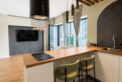Apartament cu 2 camere semidecomandat, mobilat în Cotroceni