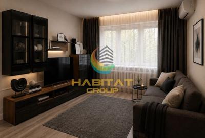 Apartament cu 3 camere semidecomandat în Central