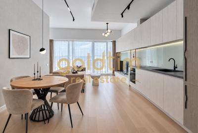 Apartament cu 3 camere decomandat, mobilat în Barbu Văcărescu