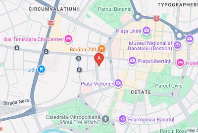 Apartament cu 2 camere decomandat în Ultracentral