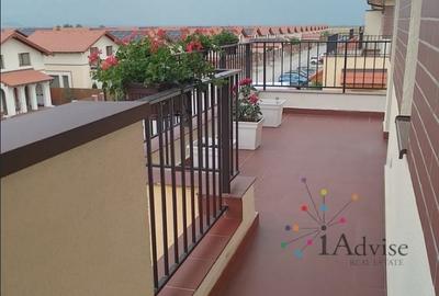 Penthouse cu 3 camere decomandat, mobilat în Cristian - 7