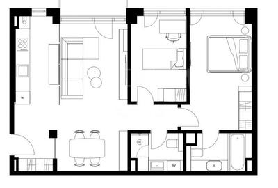 Apartament cu 3 camere în Gheorgheni