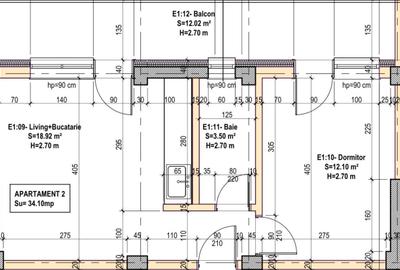 Apartament cu 2 camere semidecomandat în Bragadiru - 2