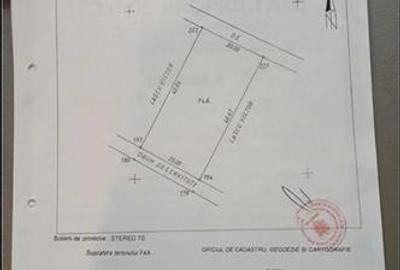 Teren Construcții intravilan de 807 mp, în Central - 4