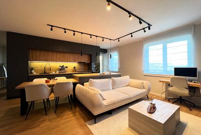 Apartament cu 2 camere semidecomandat, mobilat în Florești