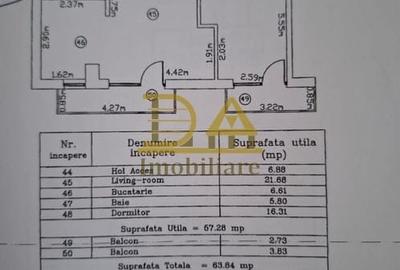 Apartament cu 2 camere semidecomandat, mobilat în Valea Oltului - 7