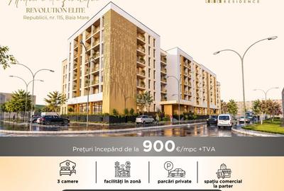 Apartament cu 3 camere decomandat în Hotvon