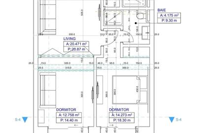 Apartament cu 2 camere decomandat în Nord