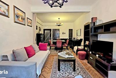 Apartament cu 2 camere decomandat, mobilat în Cișmigiu