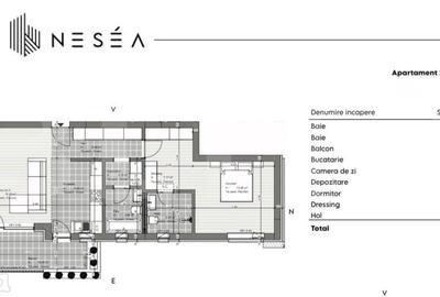 Apartament cu 2 camere în Valea Rosie - 1