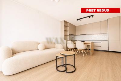 Apartament cu 2 camere semidecomandat, mobilat în Florești