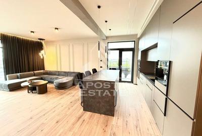 Penthouse cu 4 camere semidecomandat, mobilat în Dumbrăvița - 7