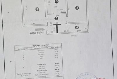 Apartament cu 2 camere în Micro 14