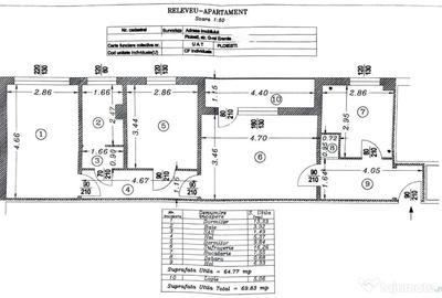Apartament cu 3 camere decomandat în Vest - 20