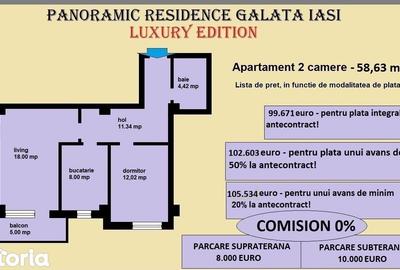 Apartament cu 2 camere decomandat în Galata - 1