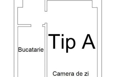 Garsonieră decomandată în Bucium - 3