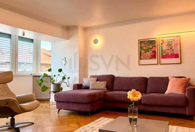 Apartament cu 2 camere decomandat, mobilat în Cișmigiu