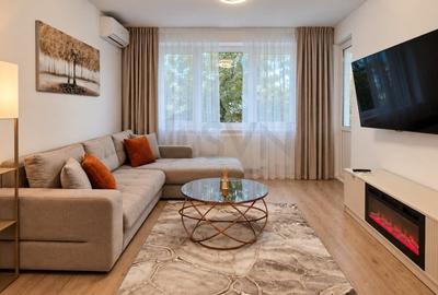 Apartament cu 3 camere semidecomandat, mobilat în Obor