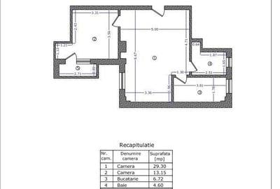 Apartament cu 2 camere în Chitila - 10