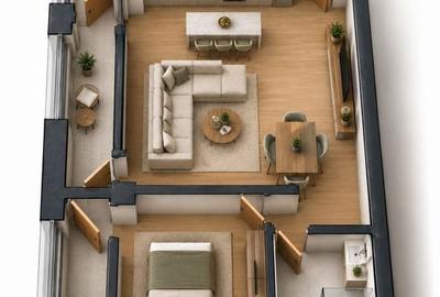 Apartament cu 2 camere în Făcăi