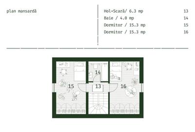 Casă cu 4 camere în Paleu - 10
