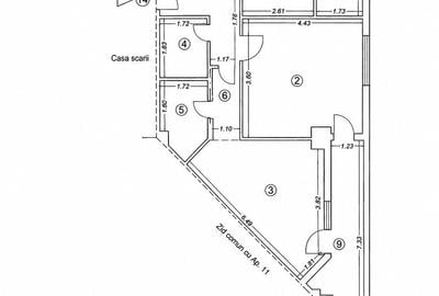 Apartament cu 3 camere decomandat, mobilat în Nord - 26