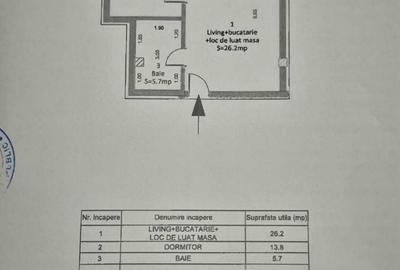 Apartament cu 2 camere în Șelimbăr